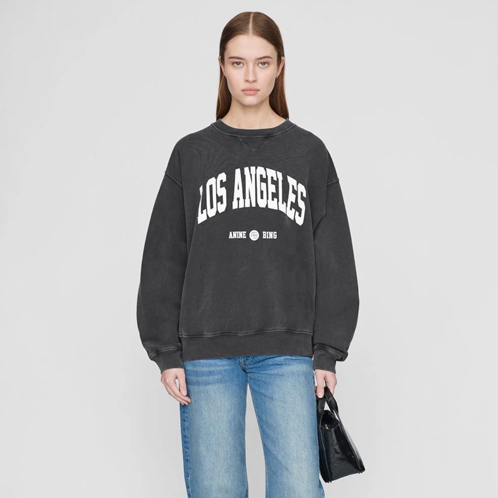ANINE BING RAMONA SWEATSHIRT UNIVERSITY LOS ANGELES!